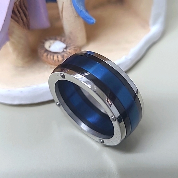 Inok Black & Blue-Plated Polished - Picture 2 of 11